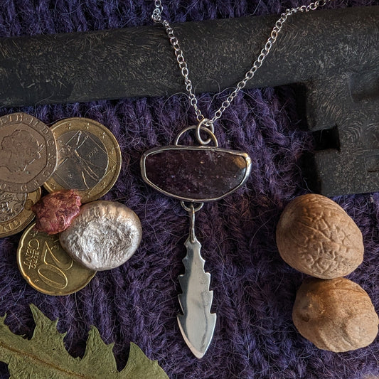 Spirit of Dandelion . Lepidolite Jupiter Talisman